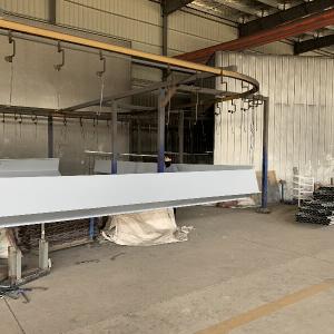 Large Section Powder Coating Machine